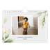 Fotokalender A5 Enkel — Blomster akvarell [omslag]