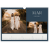 Fotokalender A3 Enkel — Skiffer & seriffer [Mars]