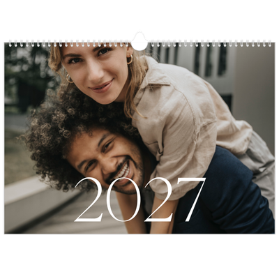 Fotokalender A3 Enkel — Stora bilder [omslag]