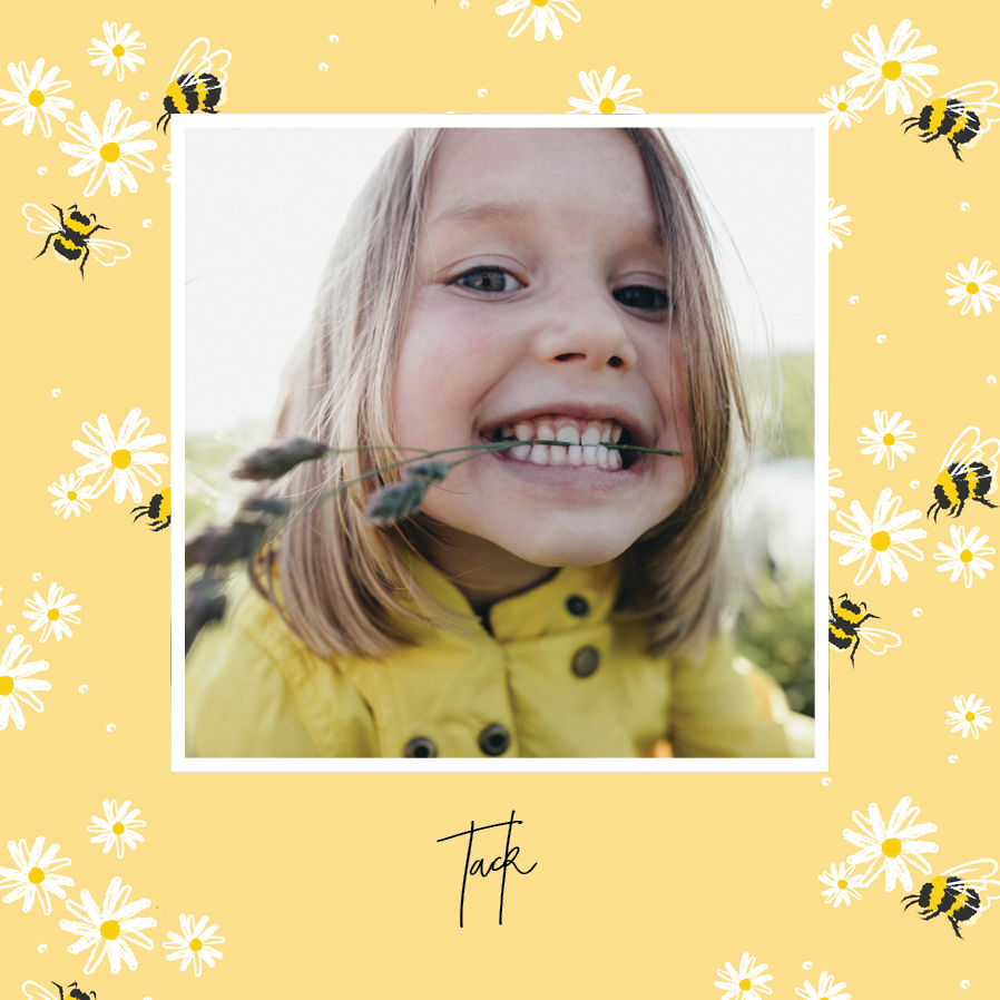 Tack — Tackkort med bin