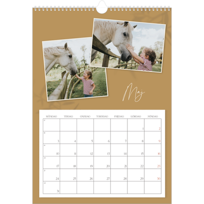 A3 Årskalender — Jordnära [omslag]