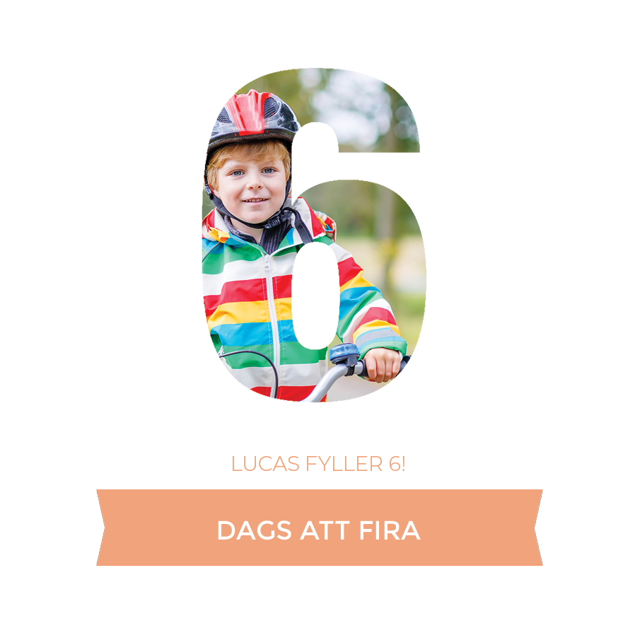 Inbjudningar — Stora siffror