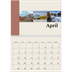 Fotokalender A3 Klassisk (30 x 40 cm) — Världens sevärdheter [April]