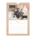 Fotokalender A5 Enkel — Röda detaljer [omslag]