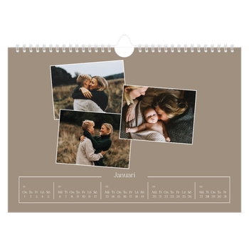 Fotokalender A4 Enkel — Skapade minnen