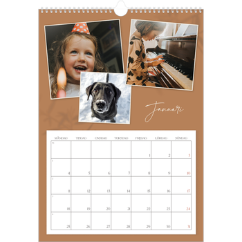 Fotokalender A3 Enkel — Jordnära