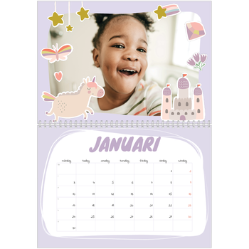 Fotokalender A3 Klassisk — Magisk regnbåge
