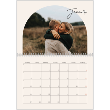 Fotokalender A3 Klassisk — Minnen i valv