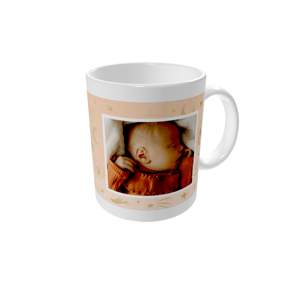 Fotomugg — Stjärnor, måne och magi