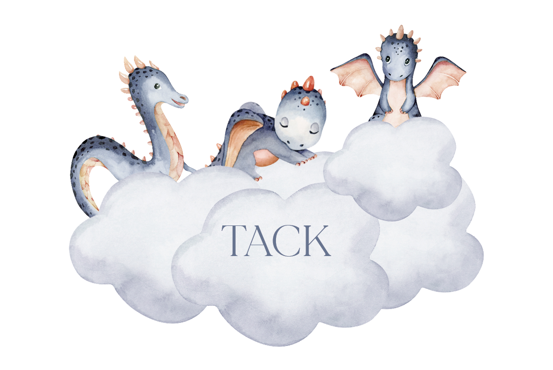 Tack — Fantasiinitial
