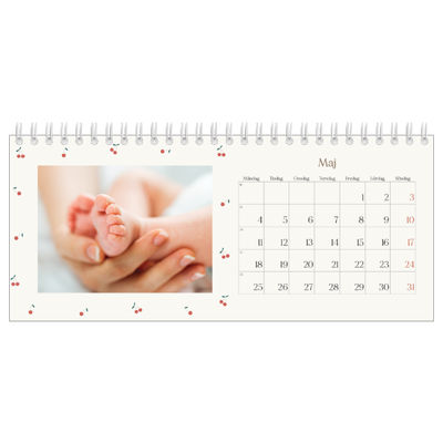 Skrivbordskalendrar — Körsbärslycka [omslag]