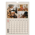 Fotokalender A4 Enkel (20 x 30 cm) — Kraftpapper med stämpeleffekt [Mars]