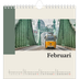 Årskalender kvadratisk — Världens sevärdheter [Februari]