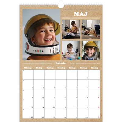 A3 Årskalender — Magasinstil [omslag]