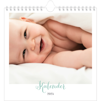 Årskalender kvadratisk — Hej världen [omslag]