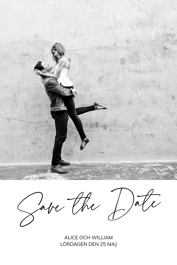 Save the date — Avslappnat som oss