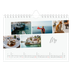 Fotokalender A5 Enkel — Stadssemester (vit) [Maj]