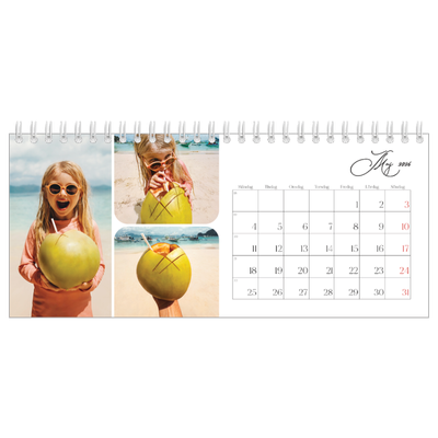 Skrivbordskalendrar — Ögonblicksbilder och skrift [omslag]