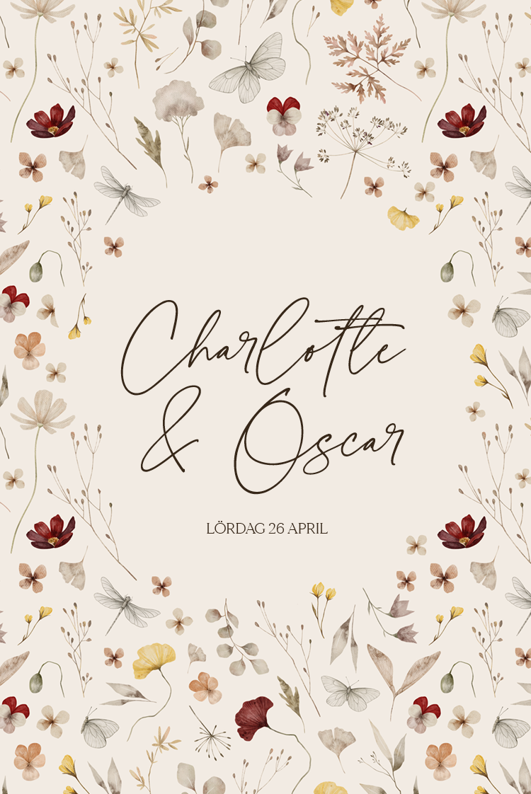 Inbjudningar — Naturliga äktenskap