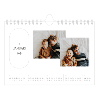 Fotokalender A5 Enkel — Planeraren