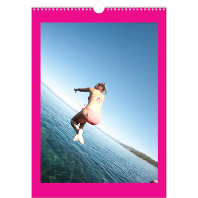 A3 Årskalender — Skarpa färger [omslag]