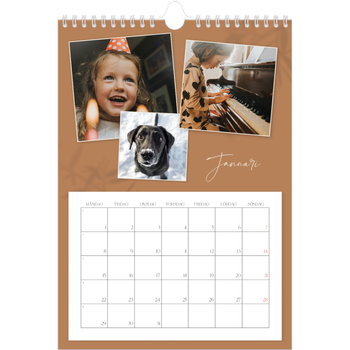 Fotokalender A4 Enkel — Jordnära