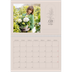 Fotokalender A3 Klassisk (30 x 40 cm) — Enkel botanisk [Mars]