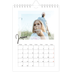 Fotokalender A5 Enkel — Transparent ram [Januari]