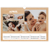Fotokalender A3 Enkel — Magasinstil [April]