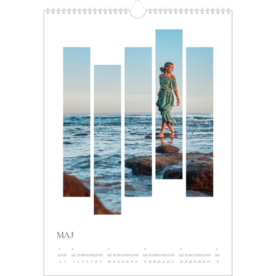 A3 Årskalender — Resemosaiker [Maj]