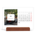 Skrivbordskalender med träställ - Liggande  — Hela historien [omslag]