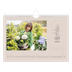 Fotokalender A5 Enkel — Enkel botanisk [Mars]