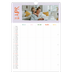 A3 Familjeplanerare — Färgglad kalender - Familj på 5 [April]