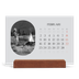 Skrivbordskalender med träställ - Liggande  — Den öppna vägen [Februari]