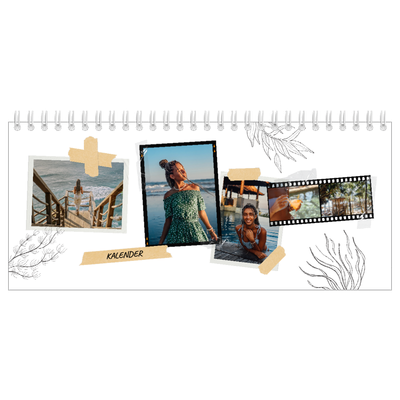 Skrivbordskalendrar — Scrapbook stil [omslag]