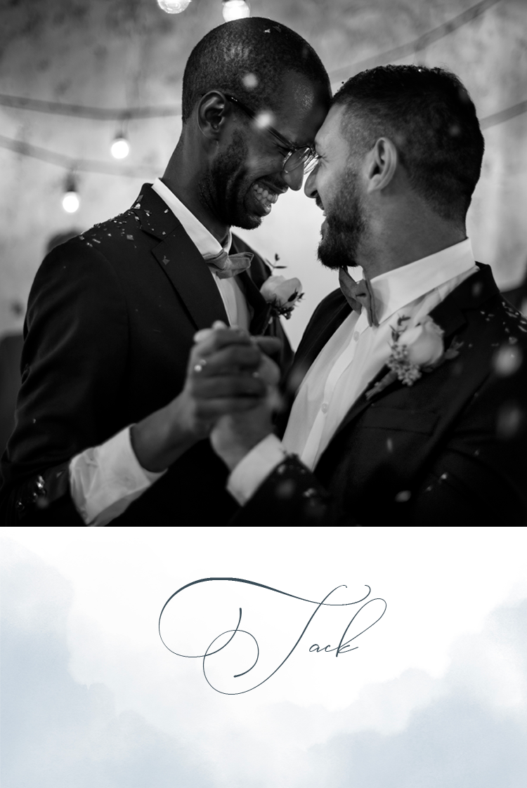 Tack — Akvarellabstraktion