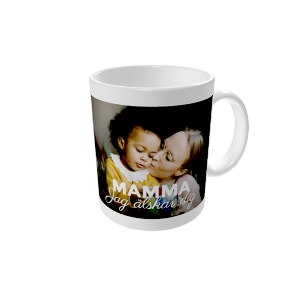 Fotomugg — Mamma och jag