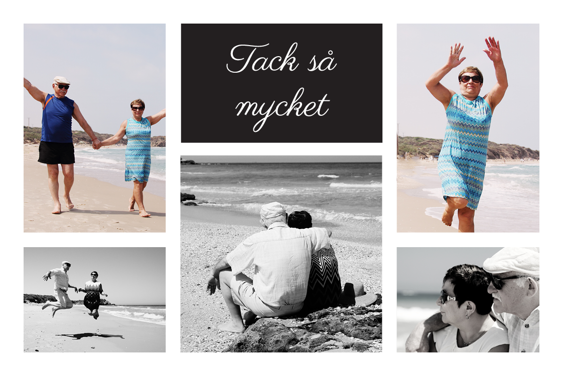 Tack — Svart textruta