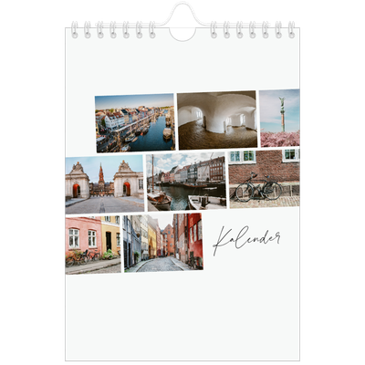 Fotokalender A5 Enkel — Stadssemester (vit) [omslag]