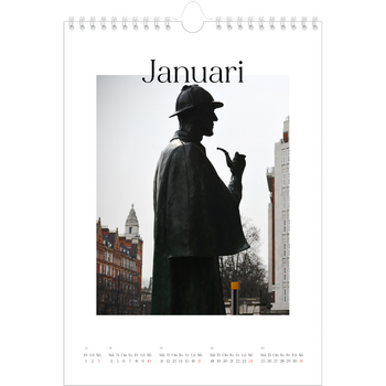 Fotokalender A4 Enkel — Min reseskildring