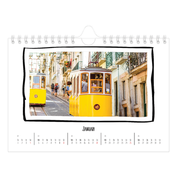 Fotokalender A5 Enkel — Albumögonblick