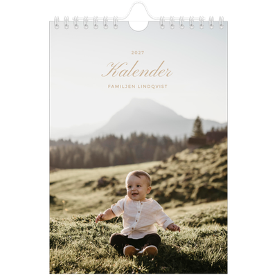 Fotokalender A5 Enkel — Fotolister [omslag]