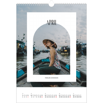 A3 Årskalender — Det öppna valvet [April]