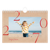 Fotokalender A5 Enkel — Röda detaljer [omslag]