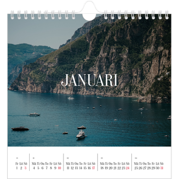 Fotokalender Kvadratisk — Oändlig flykt