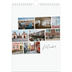 Fotokalender A4 Enkel (20 x 30 cm) — Stadssemester (vit) [omslag]