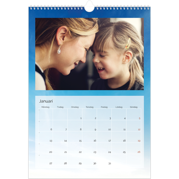 Fotokalender A3 Enkel — Moln
