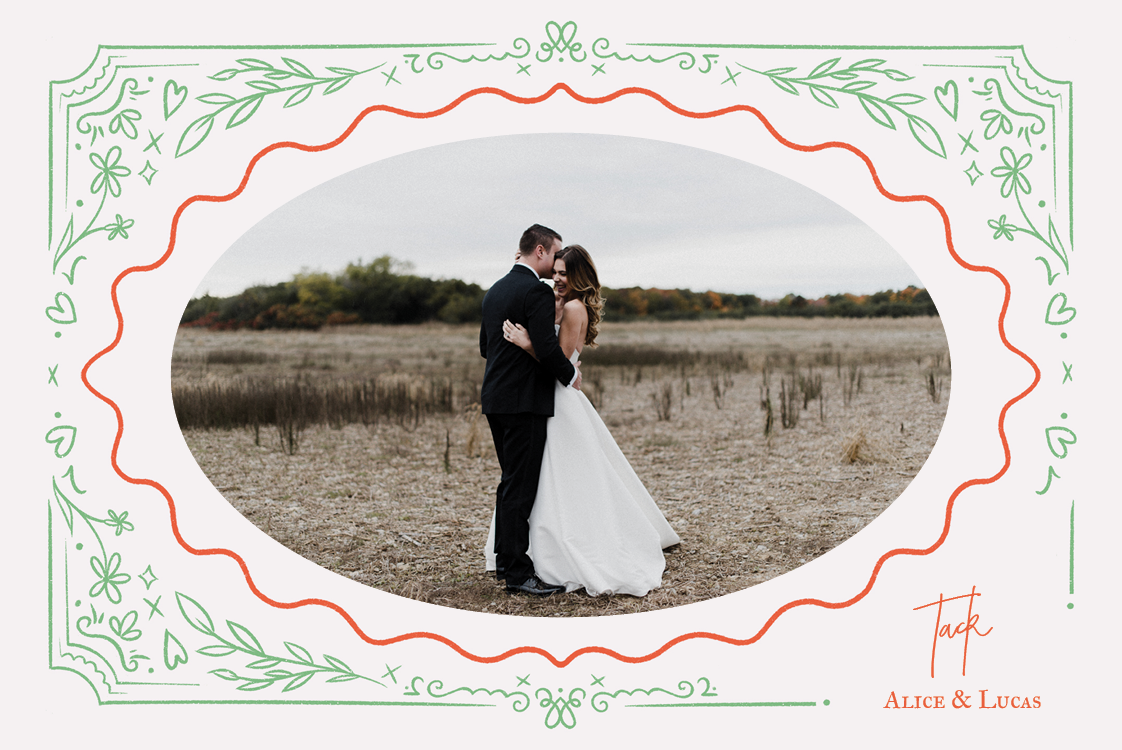 Tack — Retro ramar