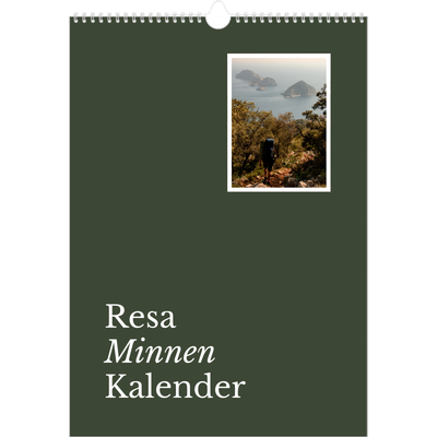 A3 Årskalender — Redaktionell Jord [omslag]