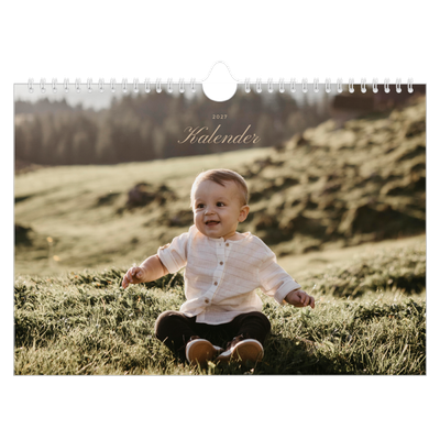 Fotokalender A4 Enkel — Fotolister [omslag]
